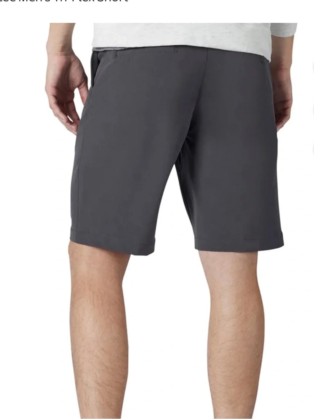 Lee Dark Gray Performance tri flex Hybrid Shorts men’s size 34